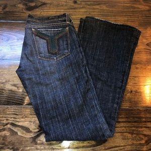 Citizens of Humanity Darkwash Embroidered Jeans